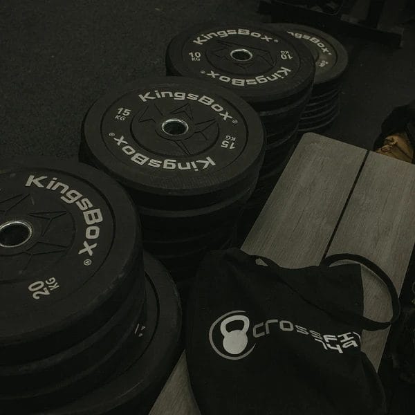 Weight Plates on the floor